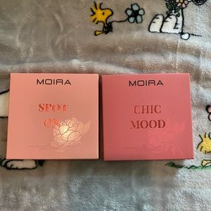 ✅Moira Cosmetics blush palette set.